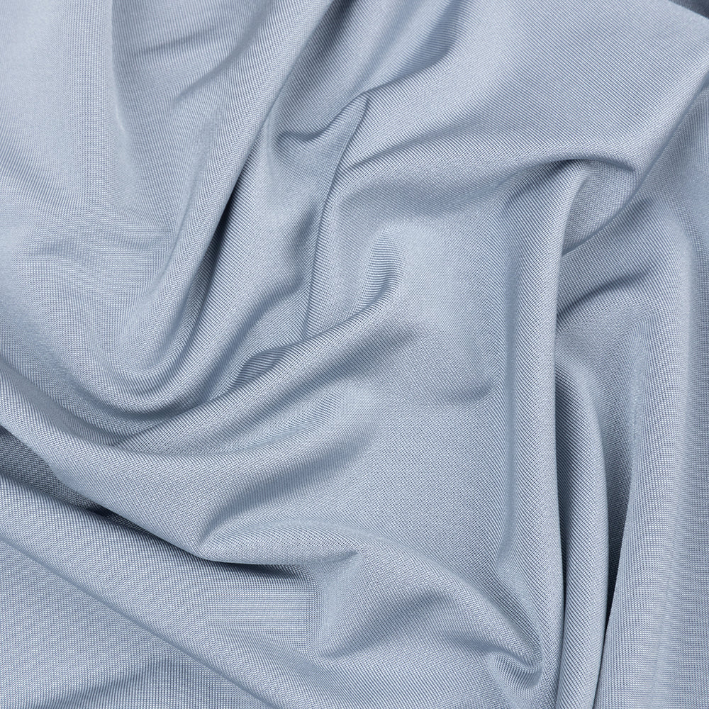 Satin Jersey Silver Grey